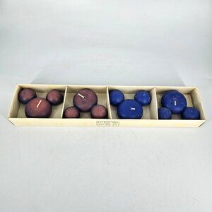 Disney Mickey Mouse Head Floating Candles Set Of 4 Walt Disney World At Home